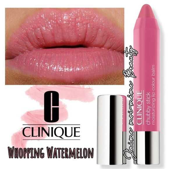 Clinique Chubby Stick Nourishing Tinted Lip balm - Whopping Watermelon - Picture 1 of 14
